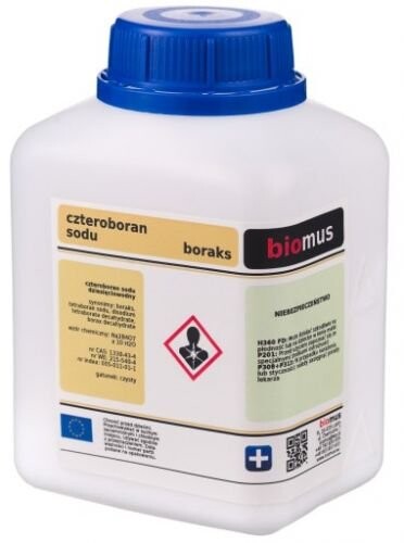 

Натрия тетраборат декагидрат Бура 250 г Biomus