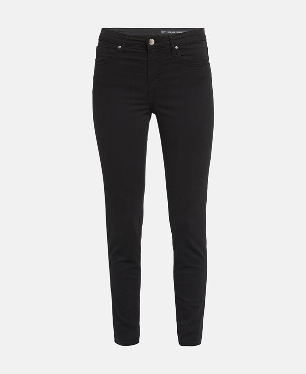 

Джинсы скинни Armani Exchange, черный