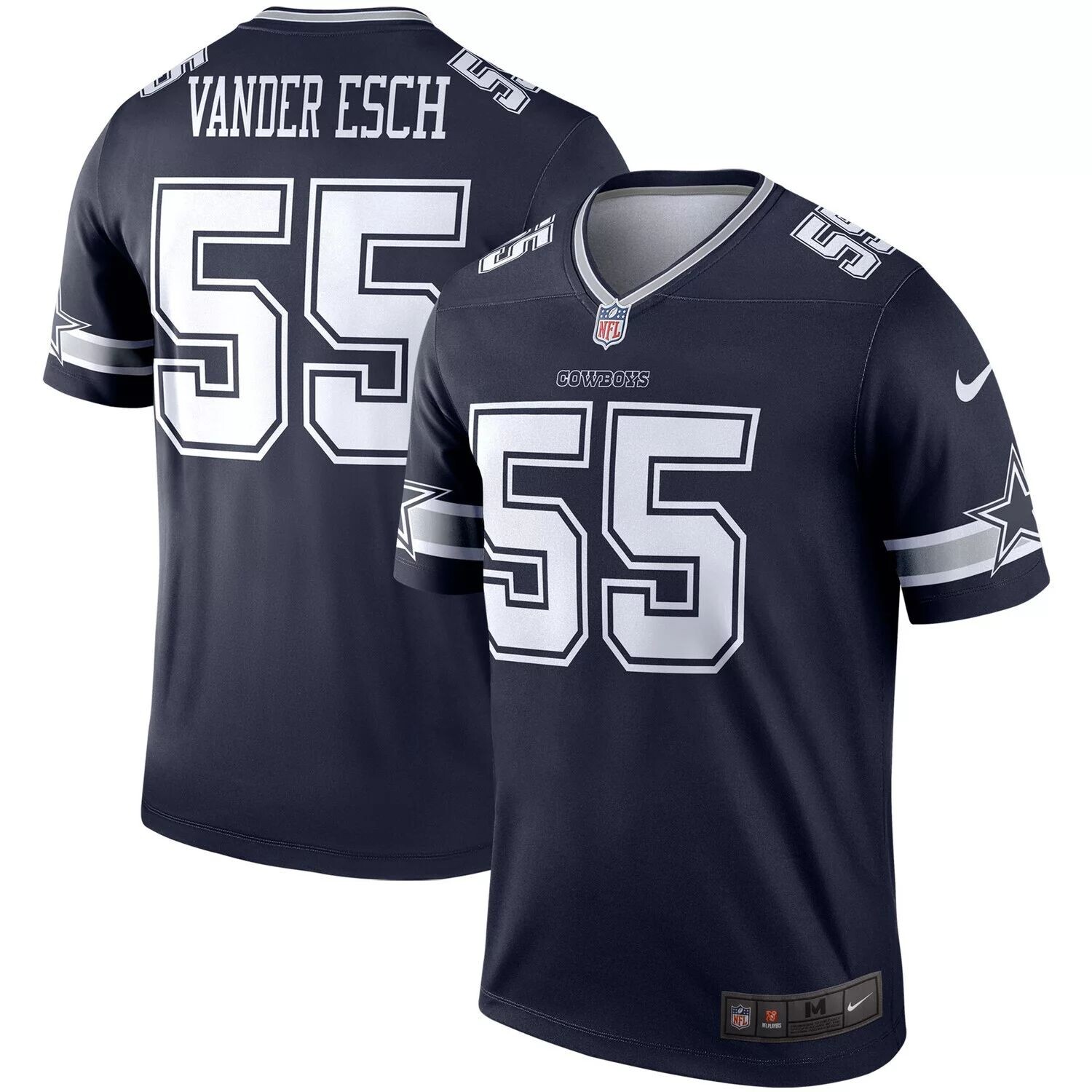 

Мужская темно-синяя майка Nike Leighton Vander Esch Dallas Cowboys Legend Player