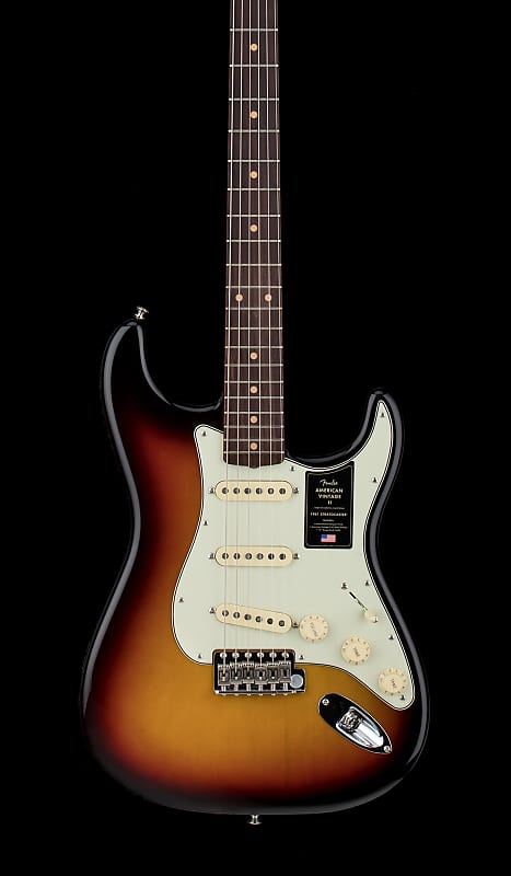 Электрогитара Fender American Vintage II 1961 Stratocaster - 3-Color Sunburst #25296 электрогитара fender american vintage ii 1961 stratocaster rosewood fingerboard 3 color sunburst lefty