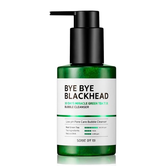 Мл SOME BY MI Bye Bye Blackhead 30 Days Miracle Green Tea Tox Bubble Cleanser 120