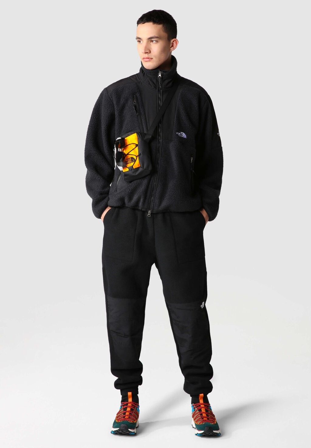 

Флисовая куртка The North Face, черный