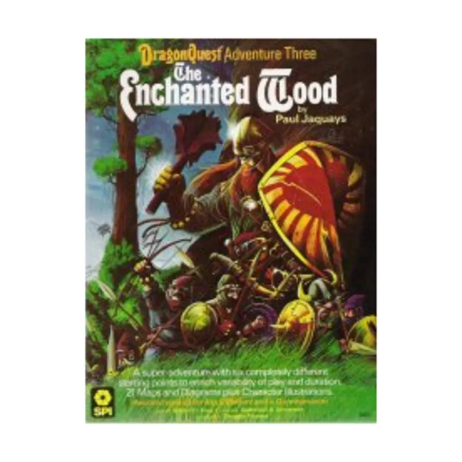

Модуль Adventure #3 - The Enchanted Wood, DragonQuest (SPI)