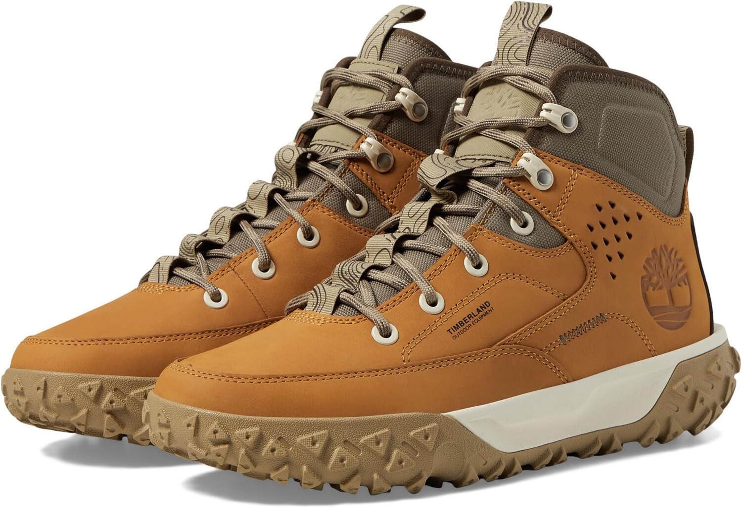 

Ботинки Timberland GreenStride Motion 6 Mid Leather, цвет Wheat Nubuck