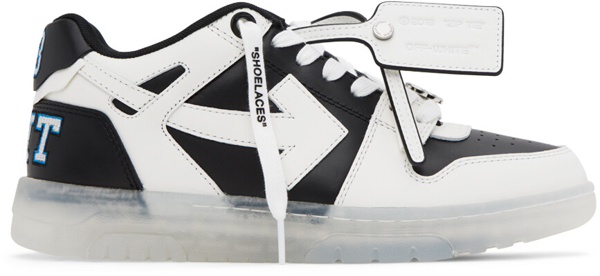 

Бело-черные кроссовки Out Office Off-White, цвет White/Black