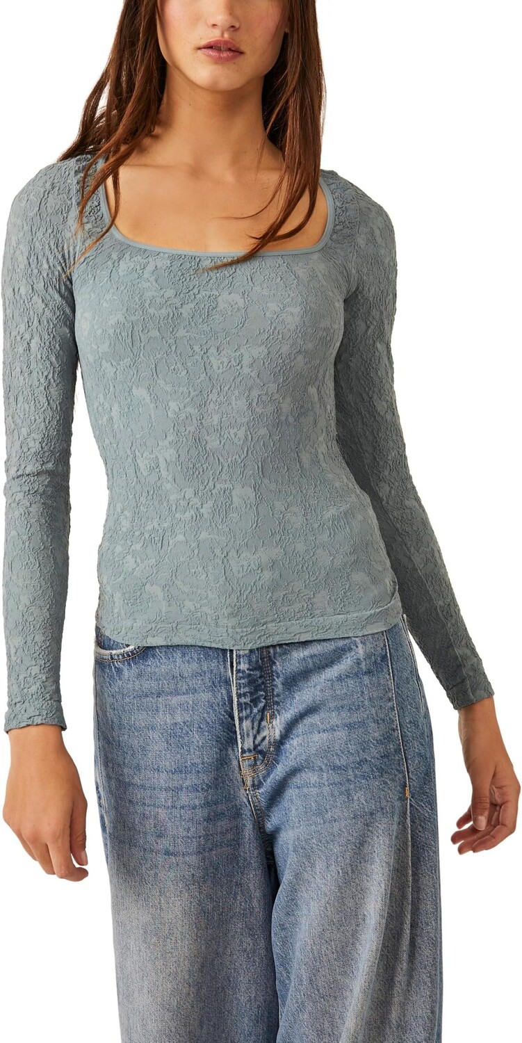 

Иметь все с длинным рукавом Free People, цвет Storm Water