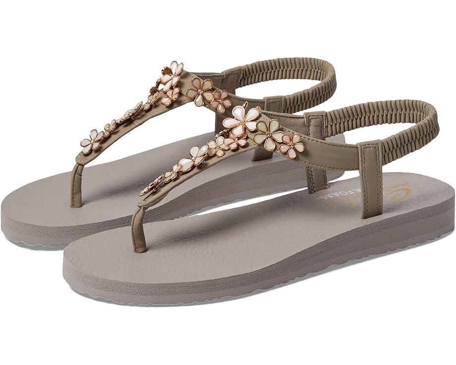 

Сандалии SKECHERS Meditation - Glass Daisy, тауп