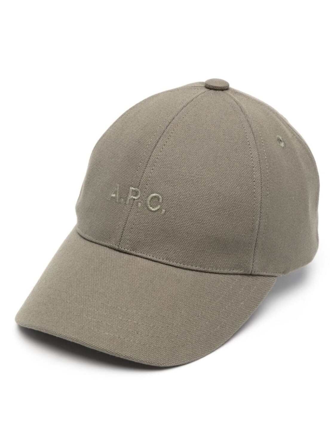 

A.P.C. кепка с вышитым логотипом, зеленый