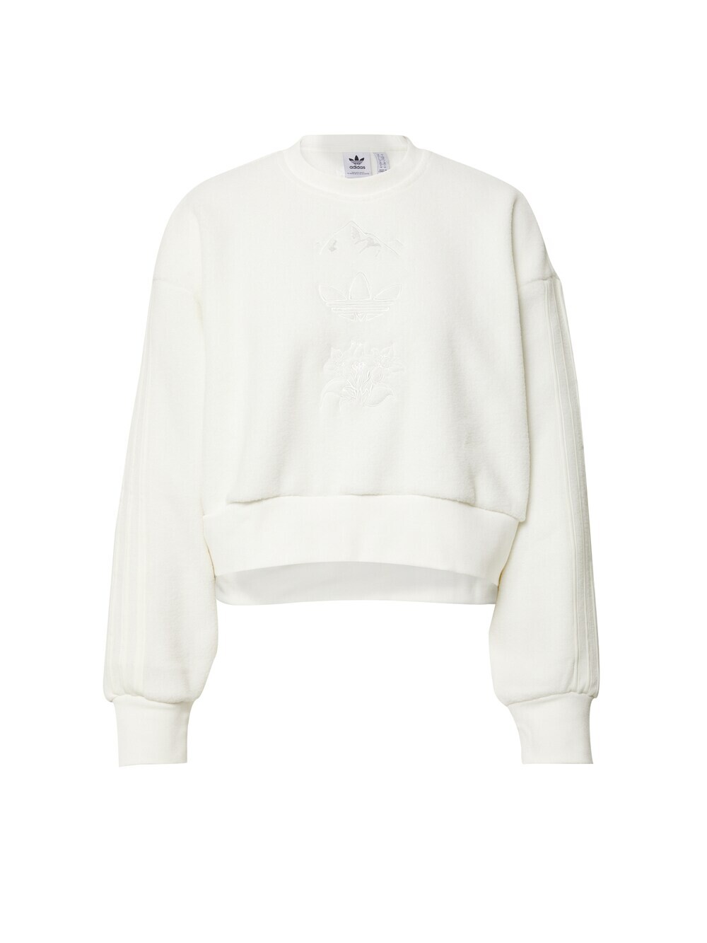 

Толстовка Adidas Graphic Polar Fleece, белый