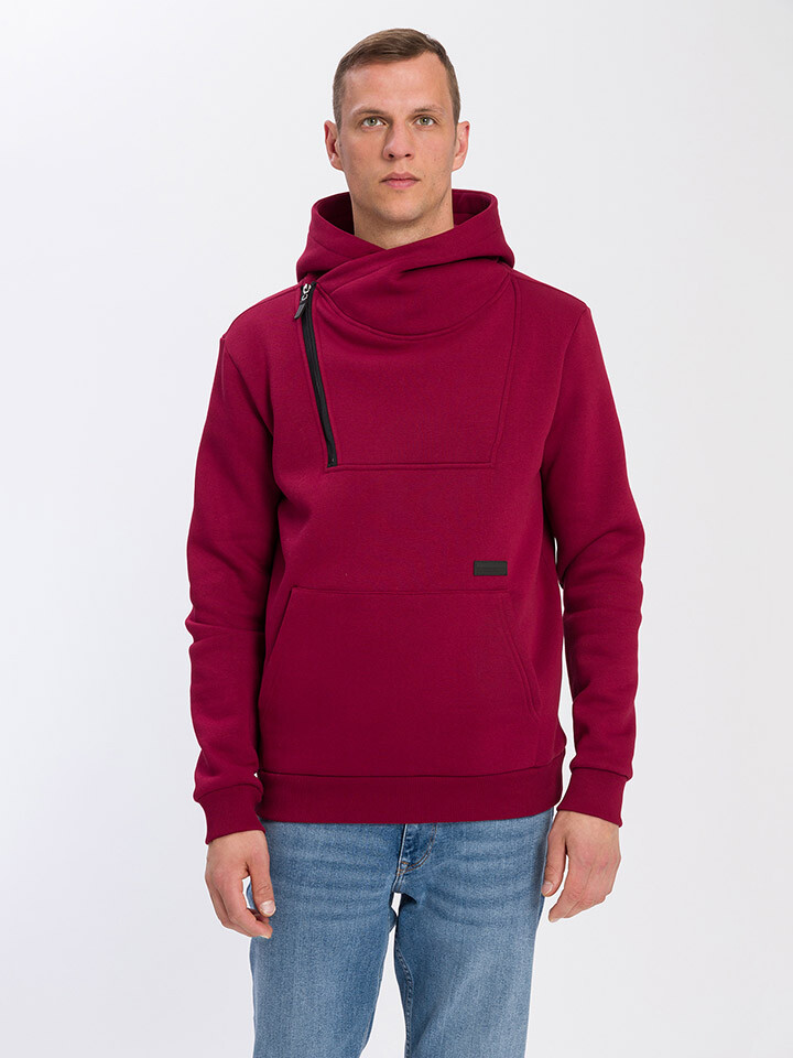 

Толстовка Cross Jeans Hoodie, бордо