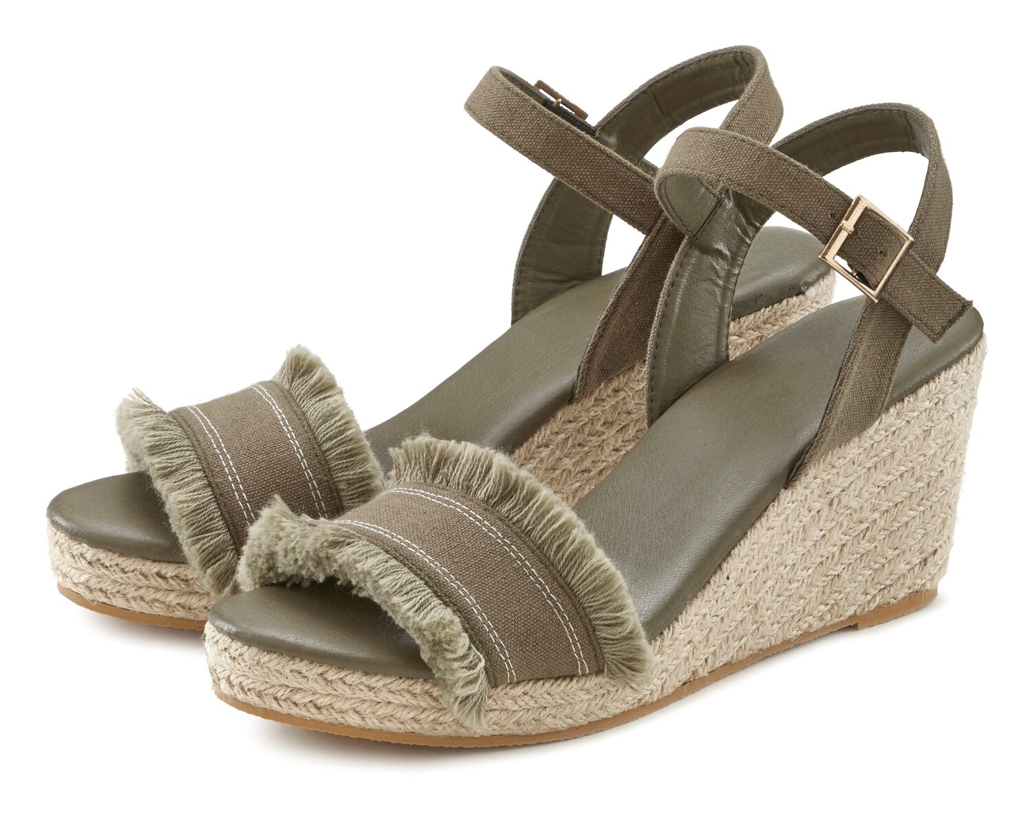 

Сандалии Vivance Keilsandalette, хаки