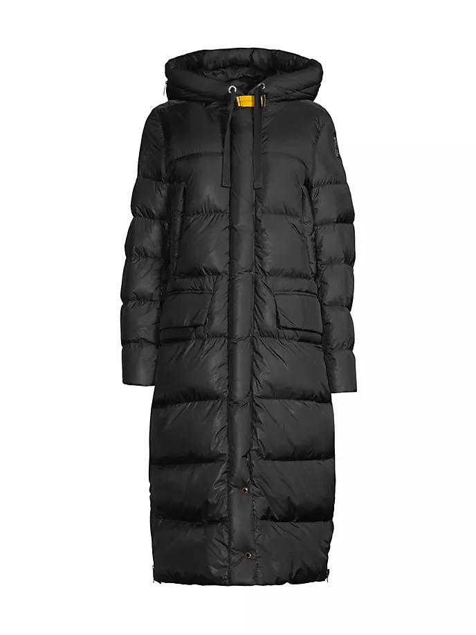 

Длинное пуховое пальто Mummy Parajumpers, черный