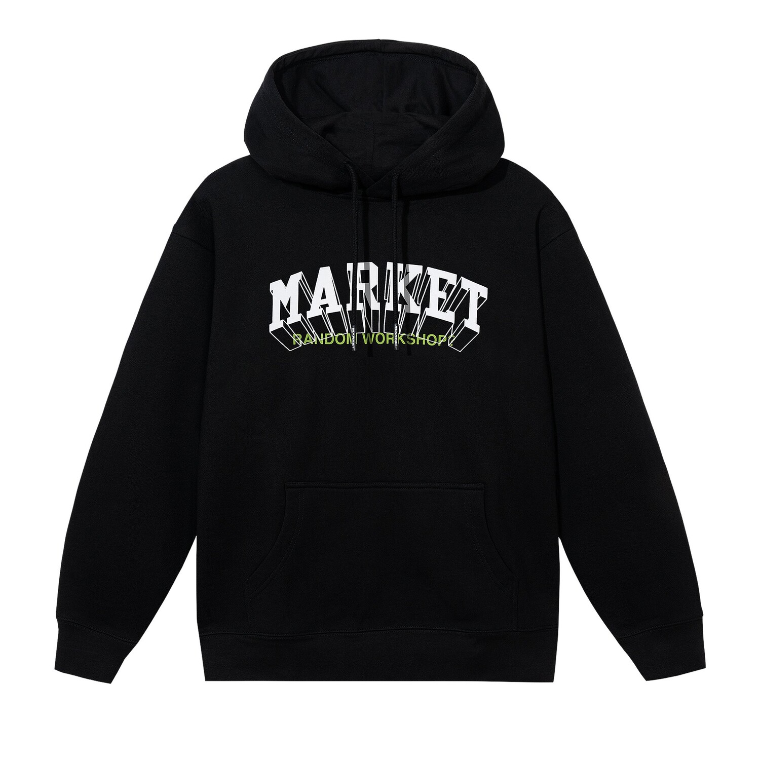 

Пуловер с капюшоном Market Super Market, цвет Черный