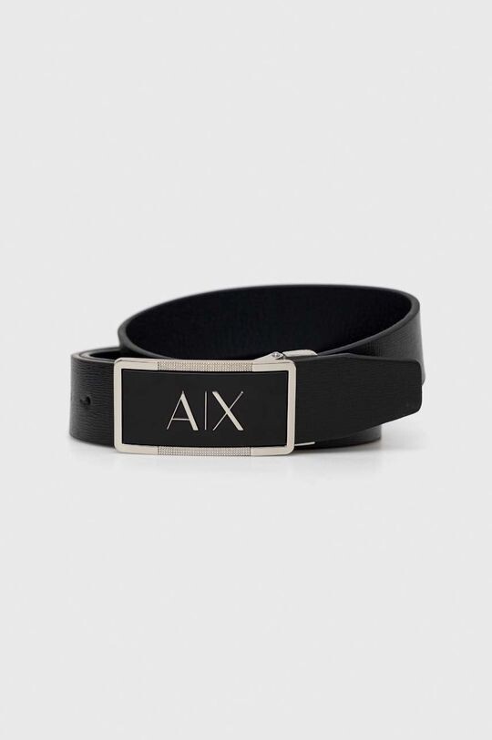 

Кожаный ремень Armani Exchange, черный