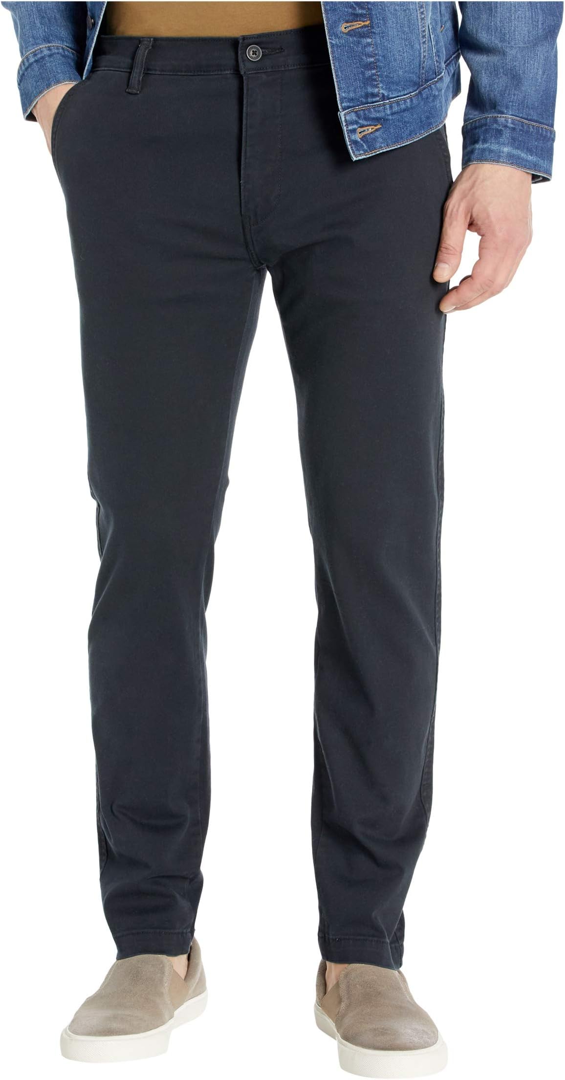 XX Стандартные зауженные брюки-чинос Levi's, цвет Mineral Black Stretch Twill