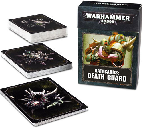 

Миниатюра Games Workshop Warhammer 40K: Death Guard Datacards