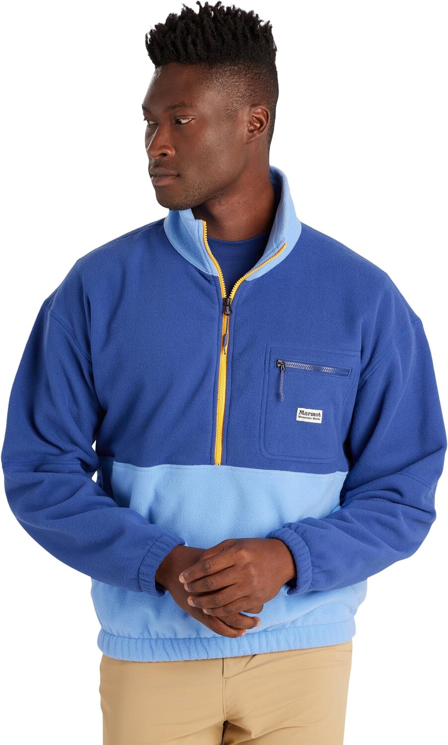 

Толстовка Marmot Retro Rocklin 1/2 Zip, цвет Twilight Blue/Blue Bonnet