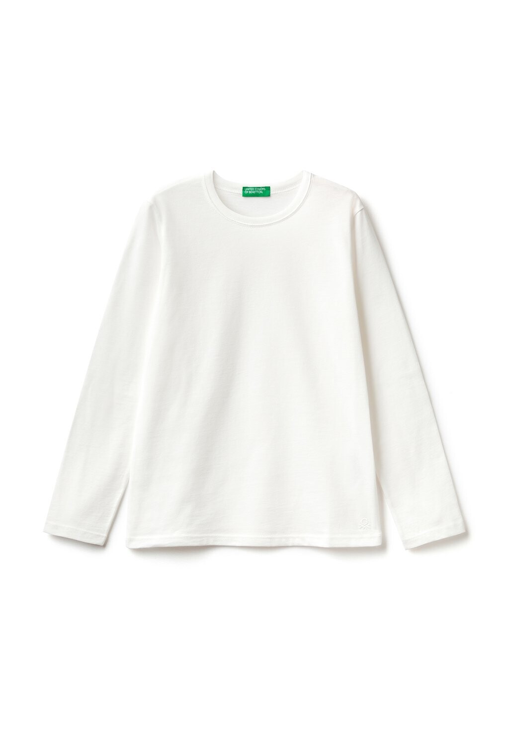 

Футболка с длинным рукавом United Colors of Benetton, белая