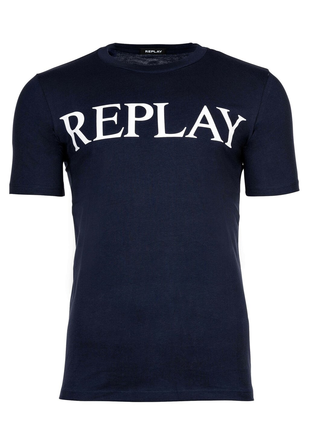 

Футболка с принтом Replay, Dunkelblau