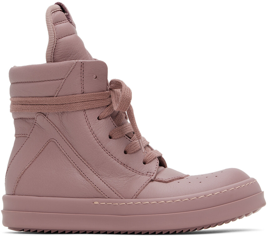 

Детские розовые кроссовки Geobaskets Rick Owens