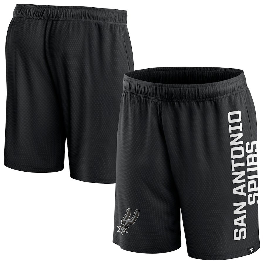 

Шорты Fanatics Branded San Antonio Spurs, черный