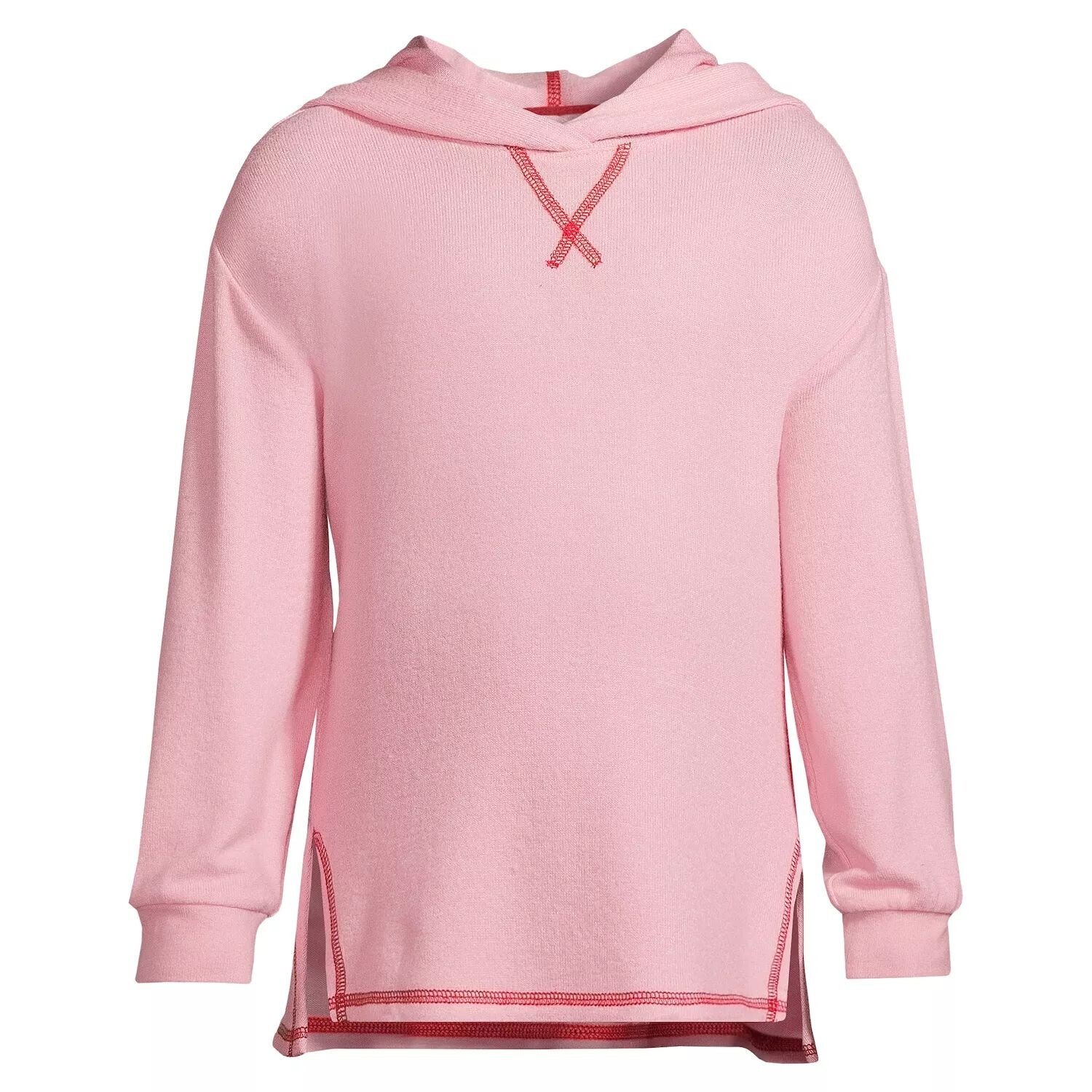 

Уютный топ Lands' End с капюшоном для девочек 8–20 лет больших размеров Lands' End