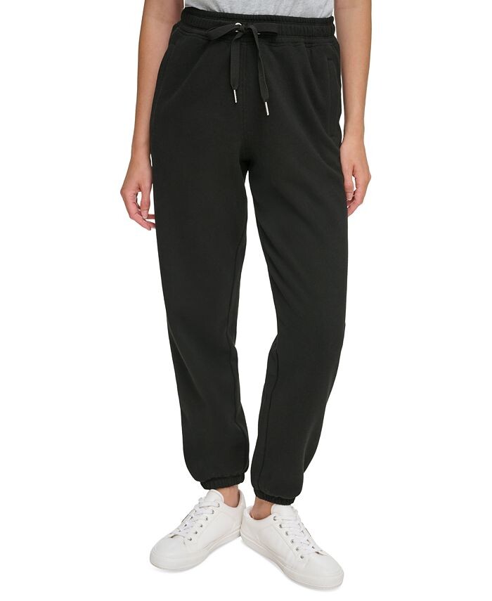 

Женские спортивные штаны с завязками на талии Calvin Klein, цвет Black