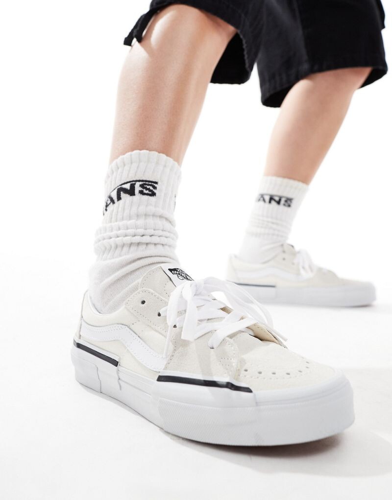 

Vans – SK8-Low Rearrange – Белоснежные кроссовки