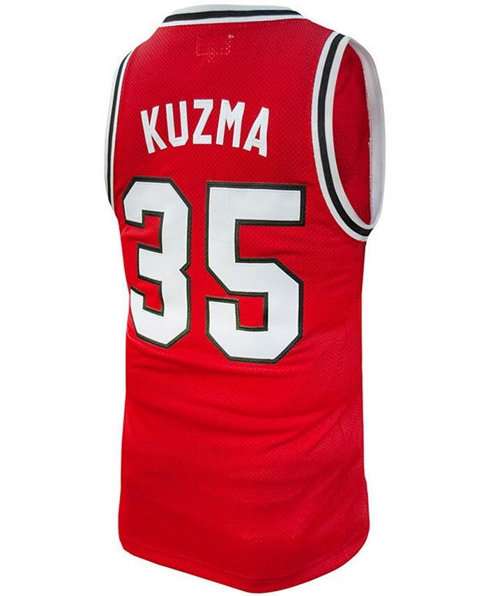 

Мужская джерси Kyle Kuzma Utah Utes Throwback Джерси Retro Brand, красный