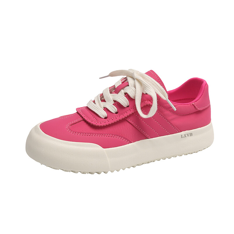 

Кеды, скейтборд обувь женская низкая Lxvb, цвет Rose Red