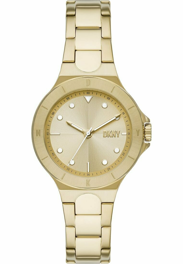 

Часы АНАЛОГОВЫЙ КВАРЦ DKNY, цвет золота