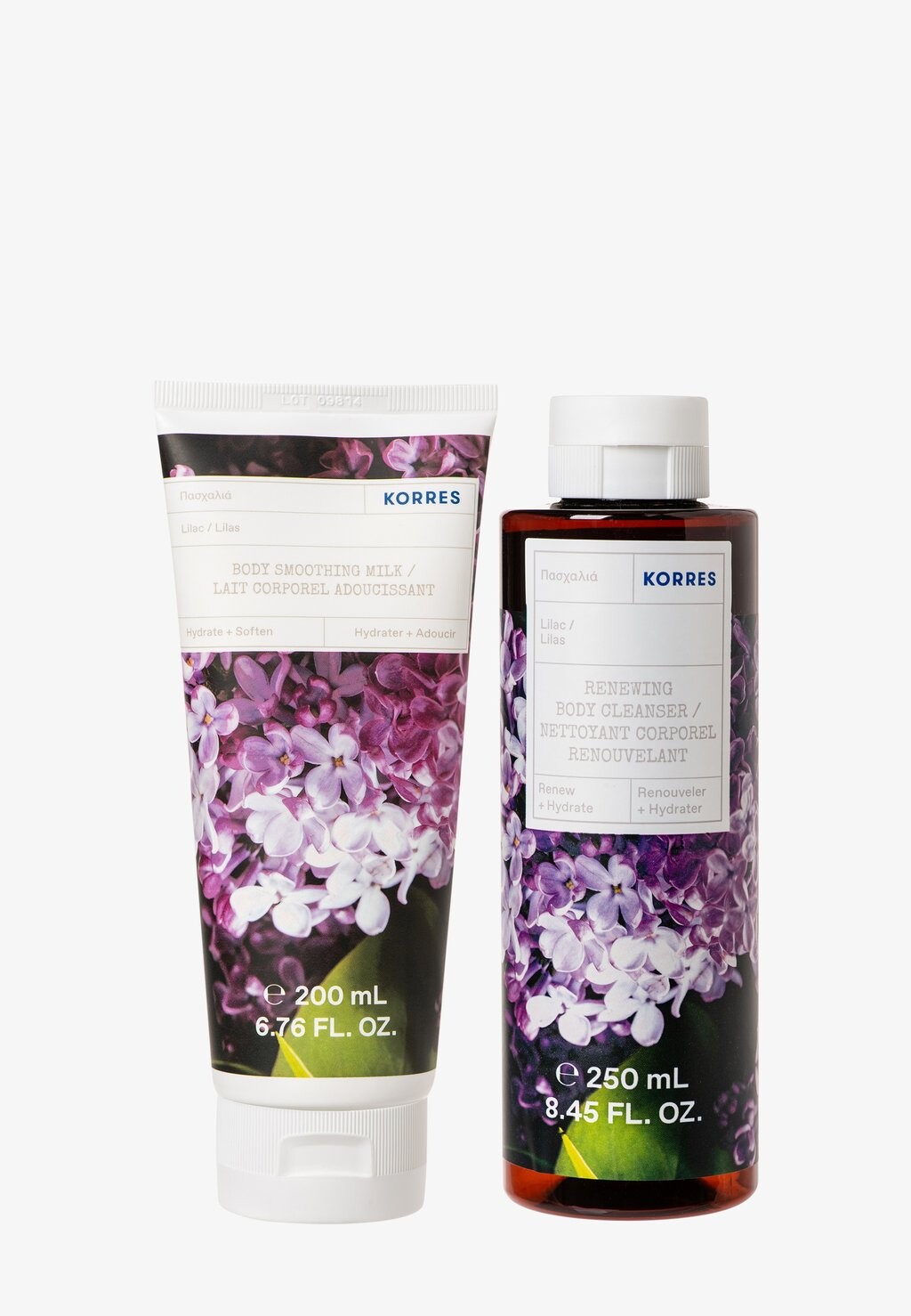 

Набор для ванны и тела Lilac Bodycare Set KORRES