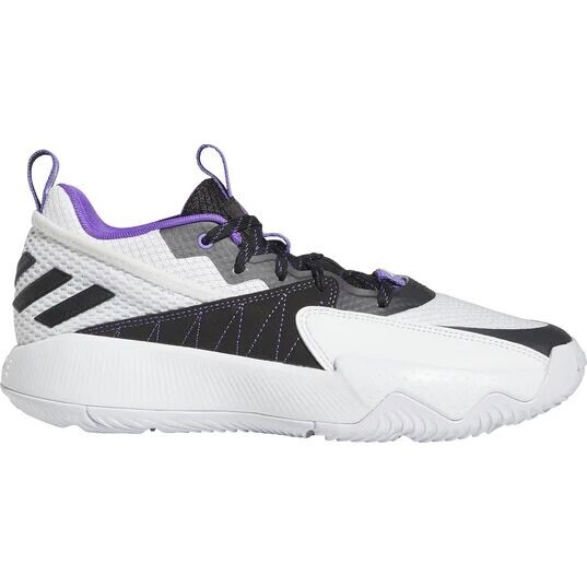 

Баскетбольные кроссовки adidas Dame cертифицированные тренировочные, цвет Weiß/Schwarz/Lila