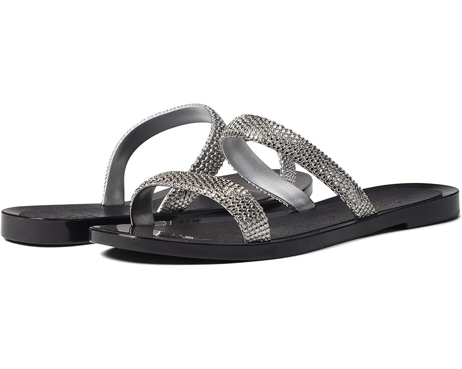 

Сандалии Melissa Shoes Glitz, черный/серебряный