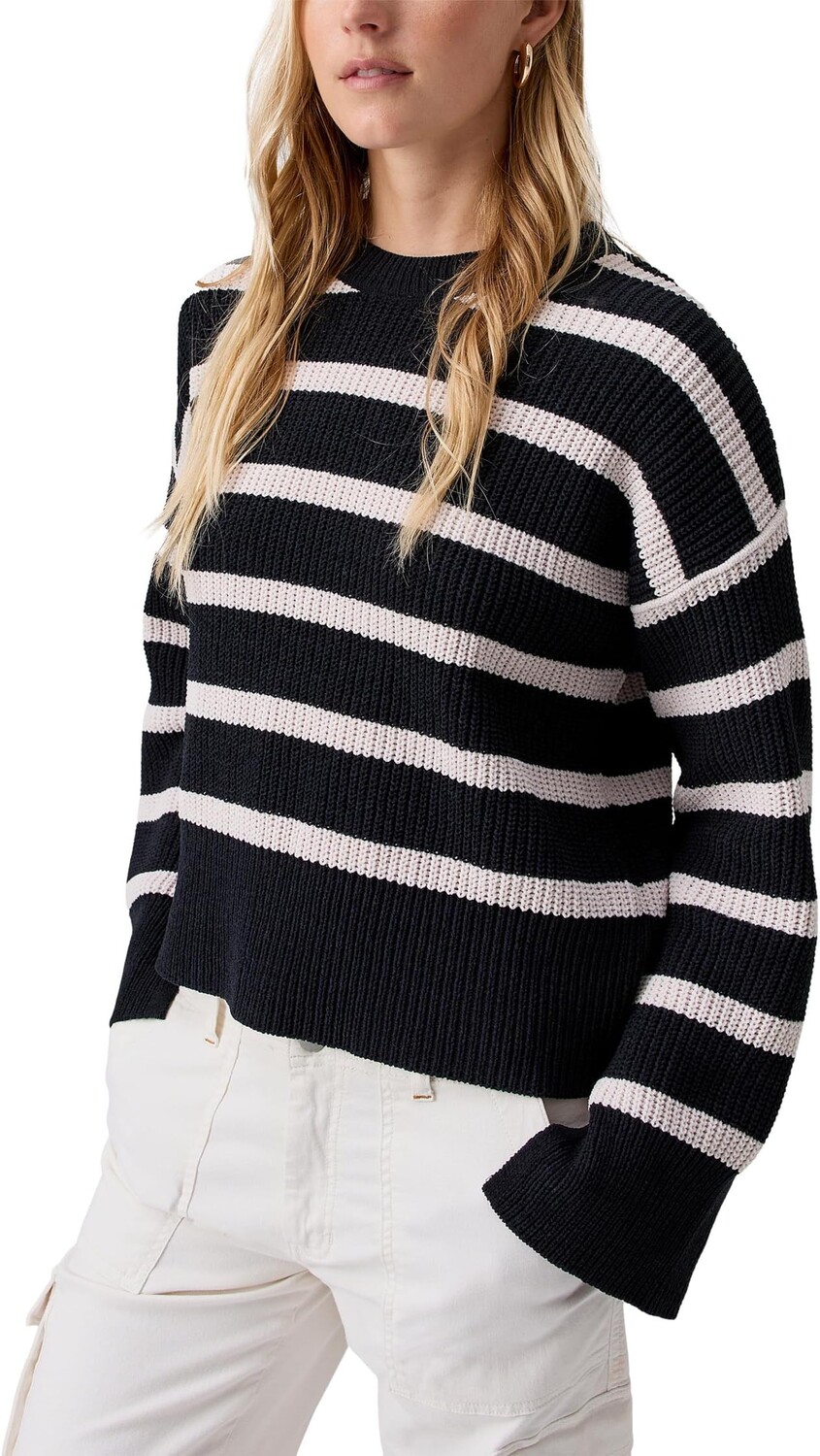 

Свитер Chilly Out из синели Sanctuary, цвет Black Toasted Stripe