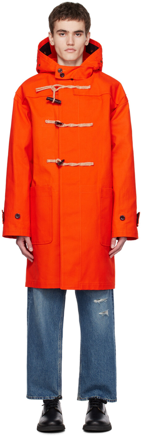 

Оранжевое пальто Colin JW Anderson Edition A.P.C., Оранжевый