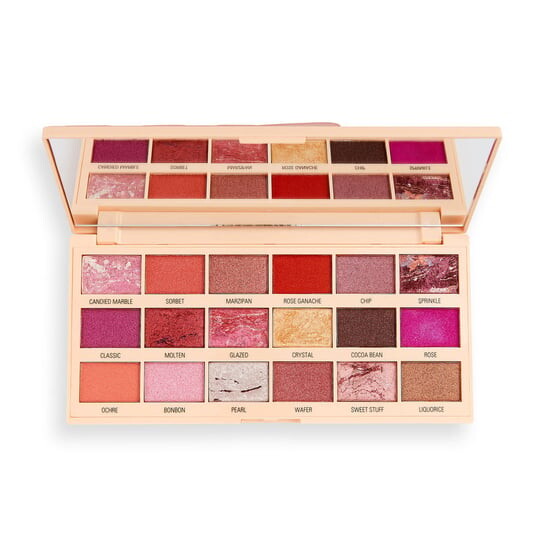 

Палетка теней для век Marble Rose Gold 18г Makeup Revolution, I Heart Revolution Chocolate Eyeshadow Palette , розовый
