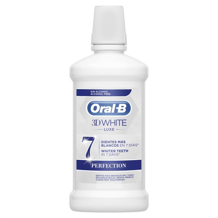 Ополаскиватель для рта 3D White Luxe Colutorio Brillo Seductor Oral-B, 500 ml oral b oral aquacare 4 ирригатор для полости рта