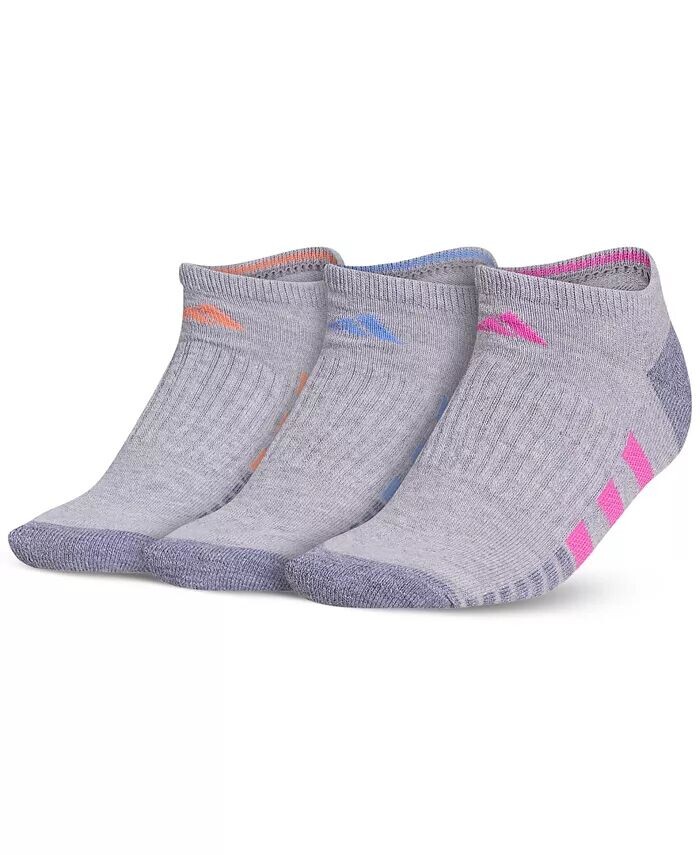 

Женские 3 шт. Мягкие носки 3.0 No Show adidas, серый