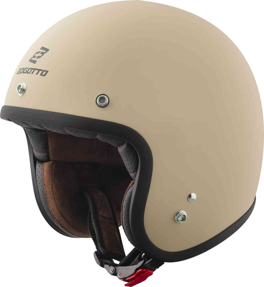 H541 Твердый реактивный шлем Bogotto, браун мэтт h595 1 реактивный шлем spn bogotto синий мэтт