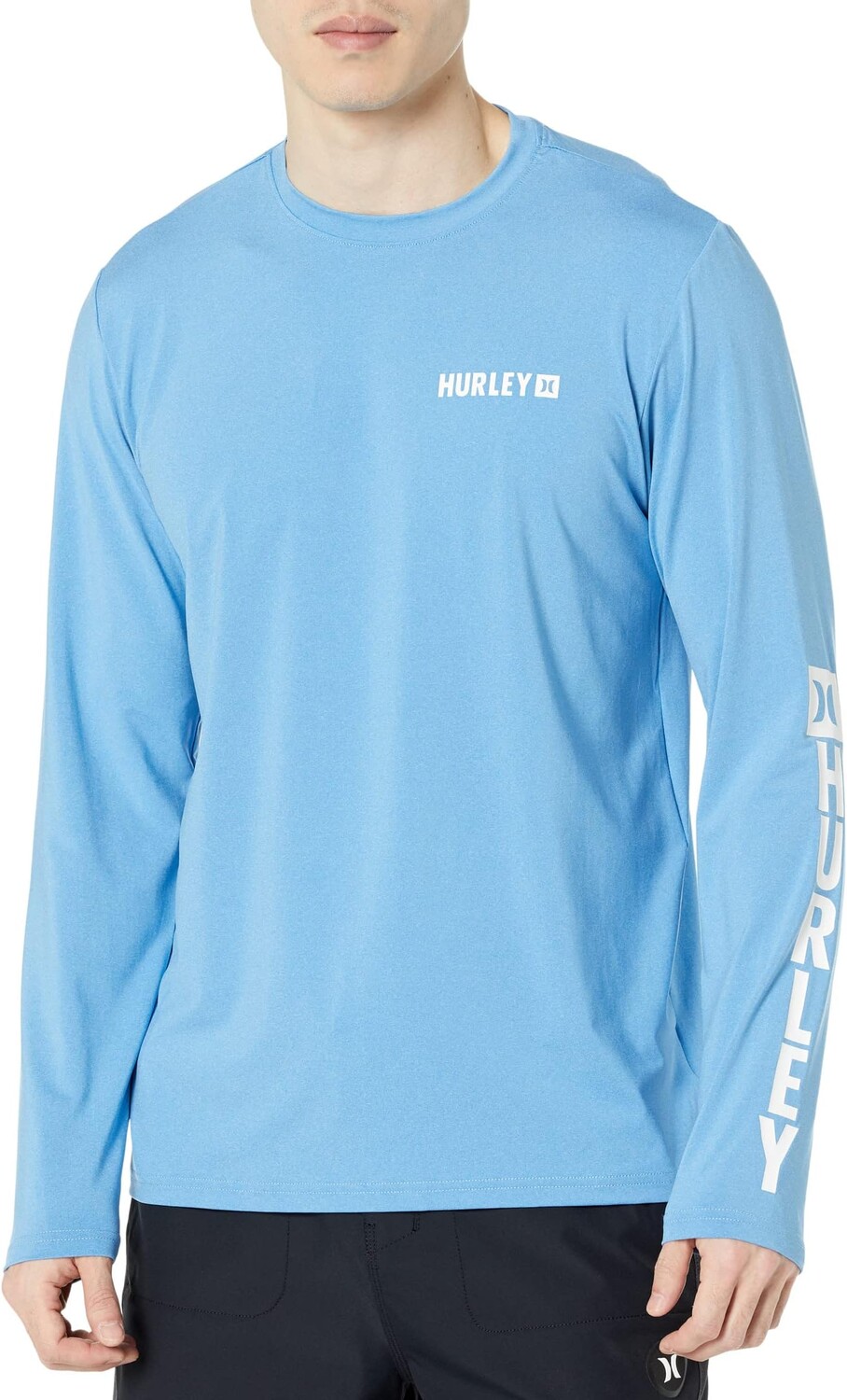 

Футболка для серфинга с длинными рукавами Hybrid UPF Hurley, цвет Sea View