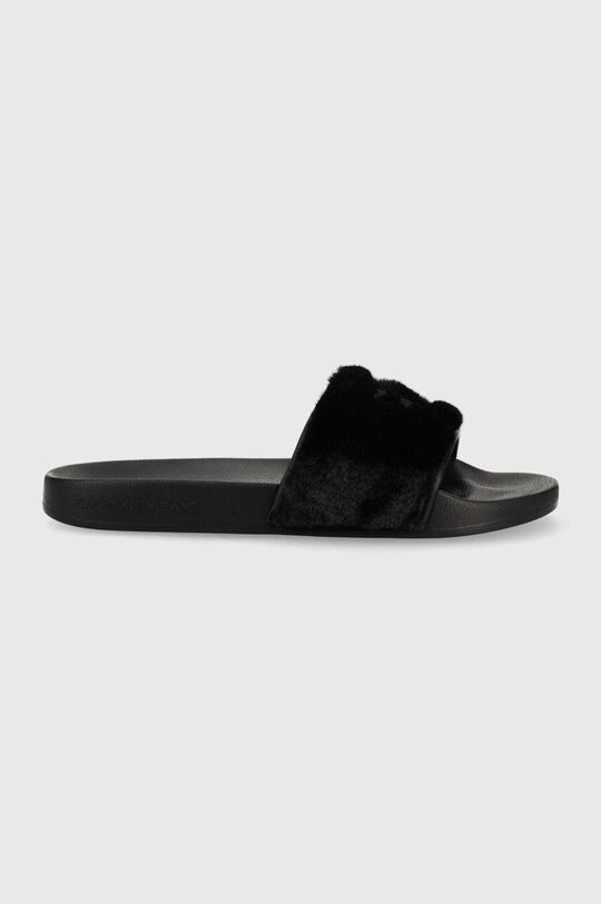 

Шлепанцы Slide Fur YW0YW00719.BDS Calvin Klein Jeans, черный