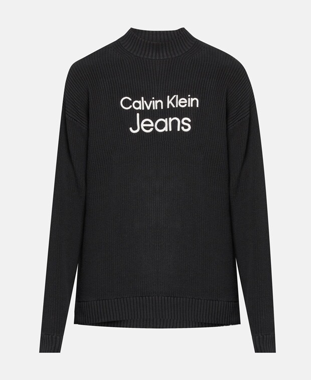 

Джемпер с длинными рукавами Calvin Klein Jeans, черный