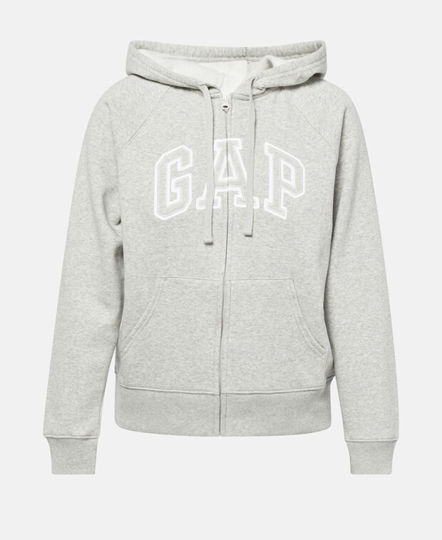 

Толстовка с капюшоном Gap, светло-серый