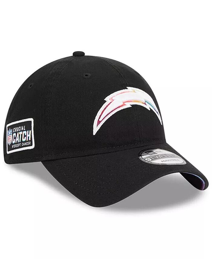 

Мужская черная регулируемая кепка Los Angeles Chargers 2023 NFL Crucial Catch 9TWENTY New Era, черный