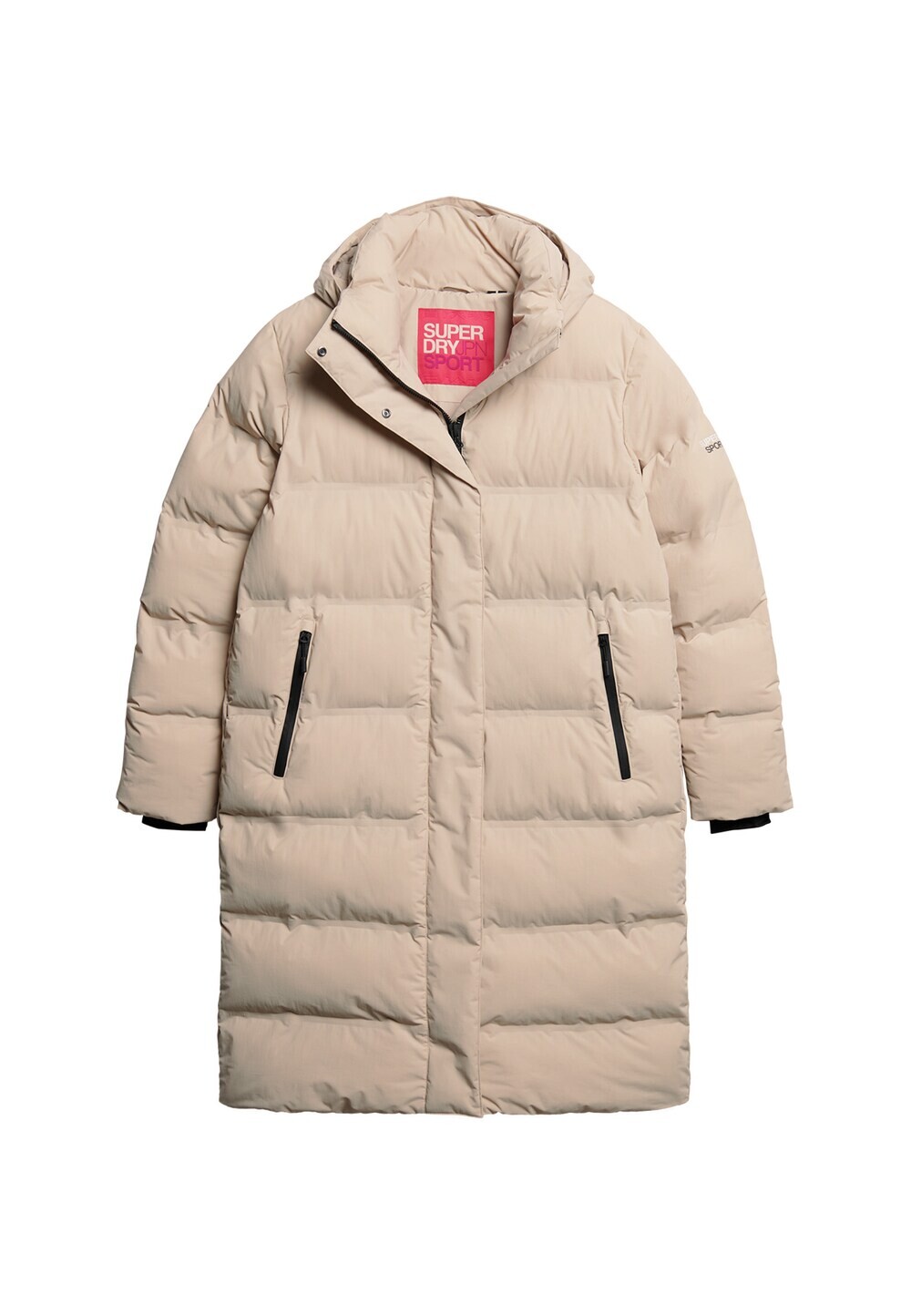 

Зимнее пальто Superdry, бежевый