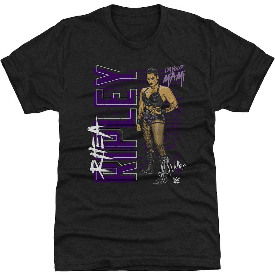 

Футболка с коротким рукавом 500 Level Rhea Ripley, черный