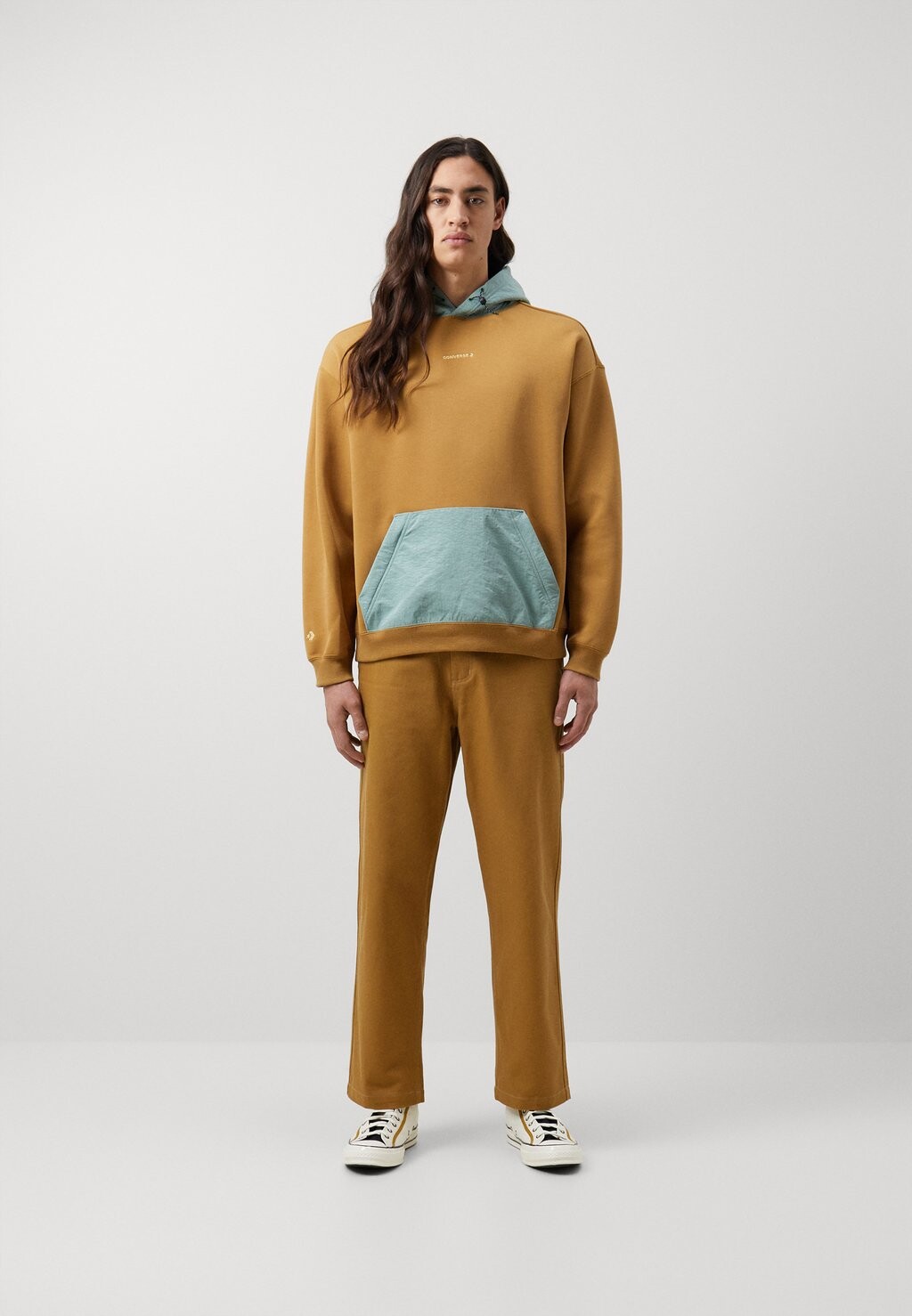 

Толстовка WORDMARK HOODIE Converse, цвет trek tan