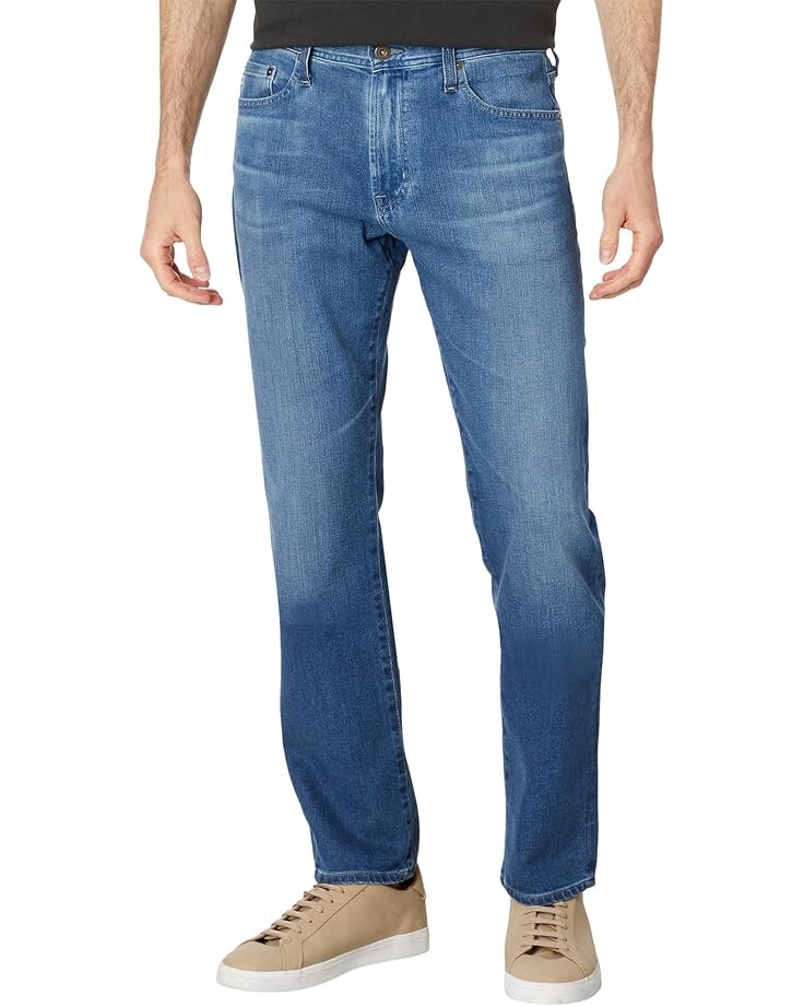 

Джинсы AG Jeans Everett Slim Straight Jean, цвет Medium Blue