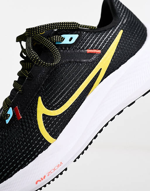 

Черные кроссовки Nike Running Air Zoom Pegasus 40